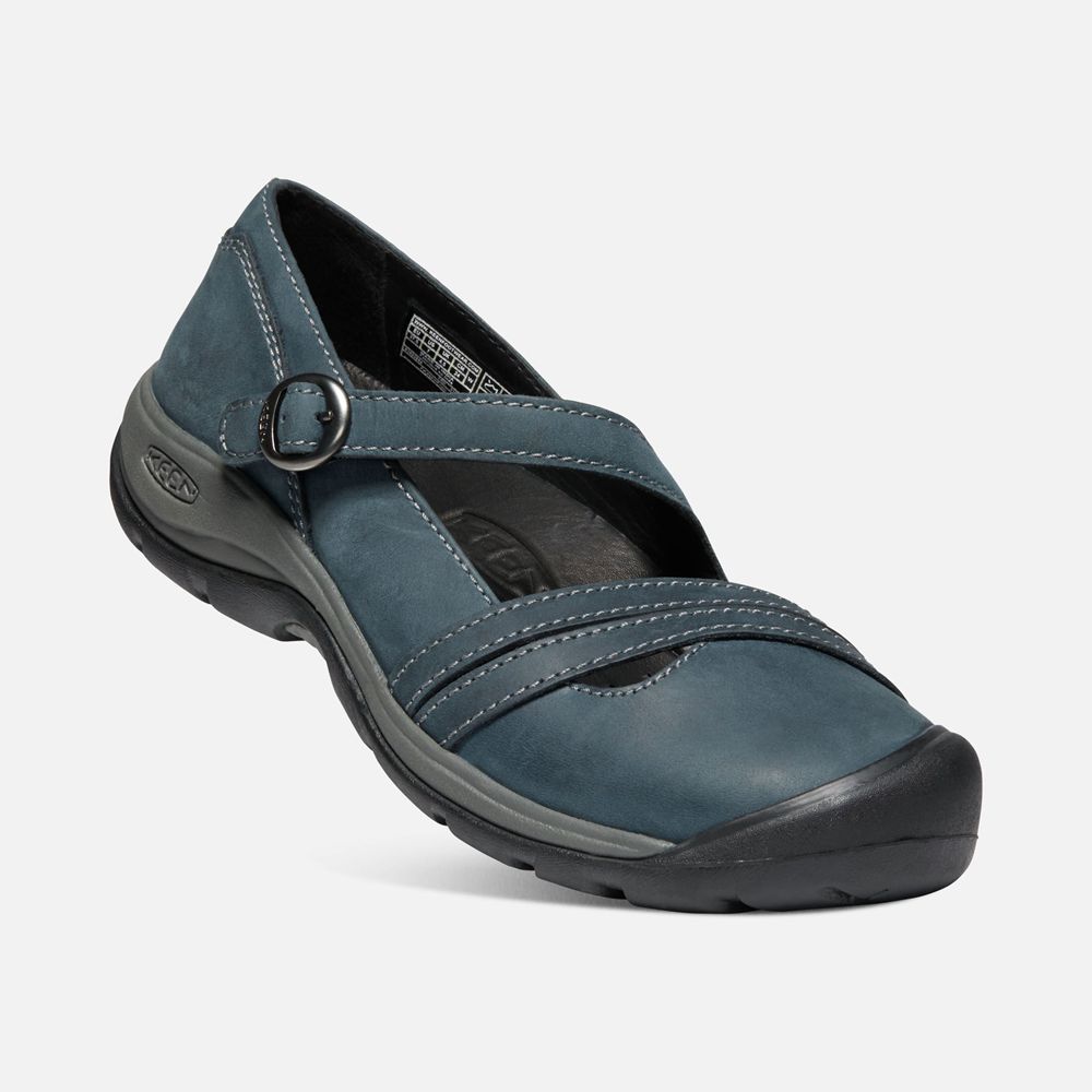 Keen Slip-On Kadın Mavi - Presidio Ii Cross Strap - Türkiye LQRB08567